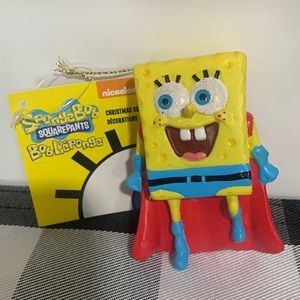 Sponge Bob Christmas ornament New with tag